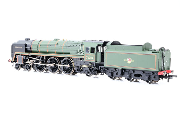 Hornby OO Gauge R3520 BR Green Late Crest 4-6-2 Britannia Class 70007 'Coeur-de-Lion' - Boxed