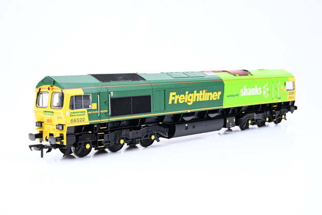 Bachmann OO Gauge 32-726DS Class 66 Diesel Freightliner Shanks No.66522 - DCC Sound, Boxed