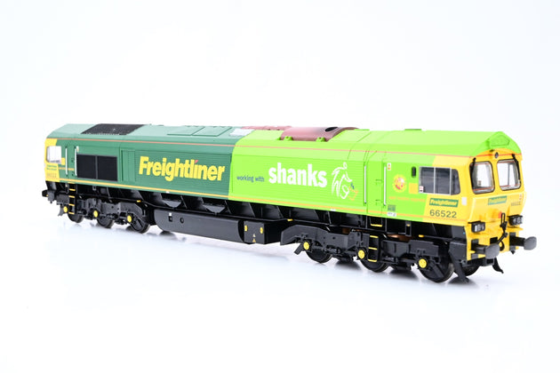 Bachmann OO Gauge 32-726DS Class 66 Diesel Freightliner Shanks No.66522 - DCC Sound, Boxed
