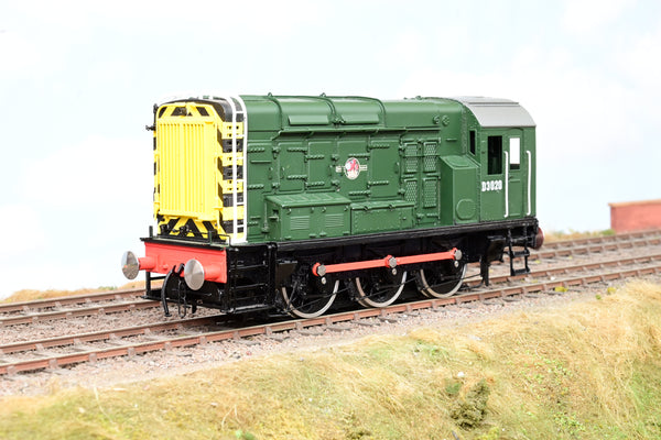 Bachmann Brass O Gauge Class 08 Shunter BR Green No.D3020 - Boxed