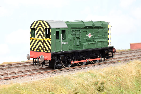 Bachmann Brass O Gauge Class 08 Shunter BR Green No.D3020 - Boxed