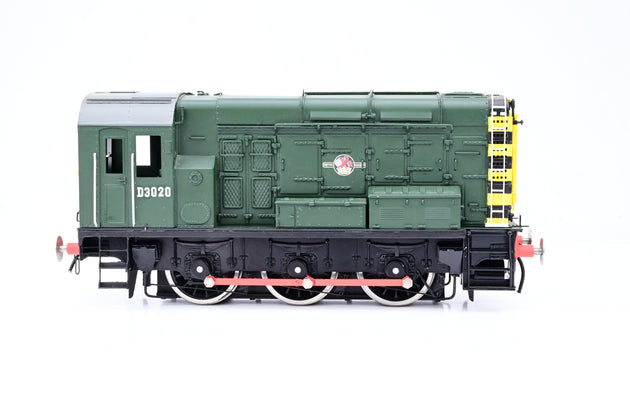 Bachmann Brass O Gauge Class 08 Shunter BR Green No.D3020 - Boxed