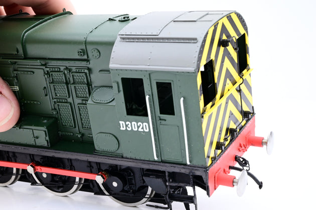 Bachmann Brass O Gauge Class 08 Shunter BR Green No.D3020 - Boxed