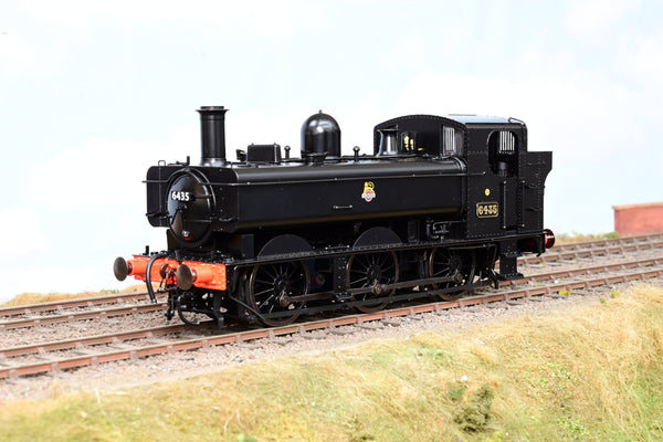 Dapol O Gauge 7S-024-003 Class 64XX Pannier Tank BR Black Early Emblem No.6435 - Boxed