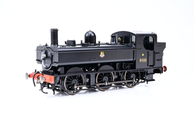 Dapol O Gauge 7S-024-003 Class 64XX Pannier Tank BR Black Early Emblem No.6435 - Boxed