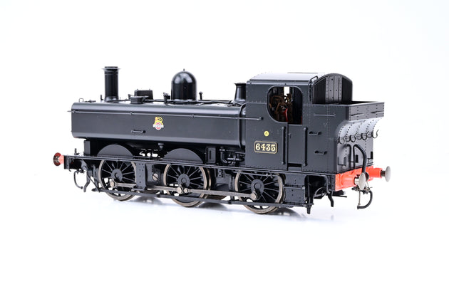 Dapol O Gauge 7S-024-003 Class 64XX Pannier Tank BR Black Early Emblem No.6435 - Boxed
