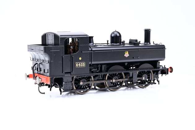 Dapol O Gauge 7S-024-003 Class 64XX Pannier Tank BR Black Early Emblem No.6435 - Boxed
