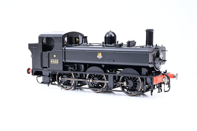 Dapol O Gauge 7S-024-003 Class 64XX Pannier Tank BR Black Early Emblem No.6435 - Boxed