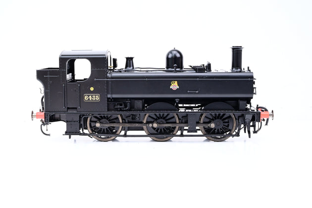 Dapol O Gauge 7S-024-003 Class 64XX Pannier Tank BR Black Early Emblem No.6435 - Boxed