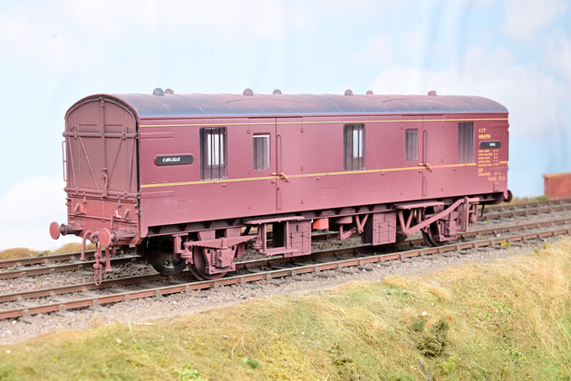 Heljan O Gauge 9406 BR Lined Maroon Mk1 CCT Weathered No.M94799 - Boxed