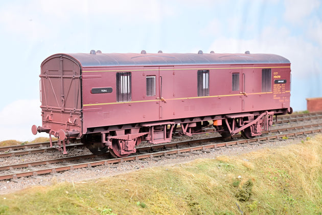 Heljan O Gauge 9406 BR Lined Maroon Mk1 CCT Weathered No.M94799 - Boxed