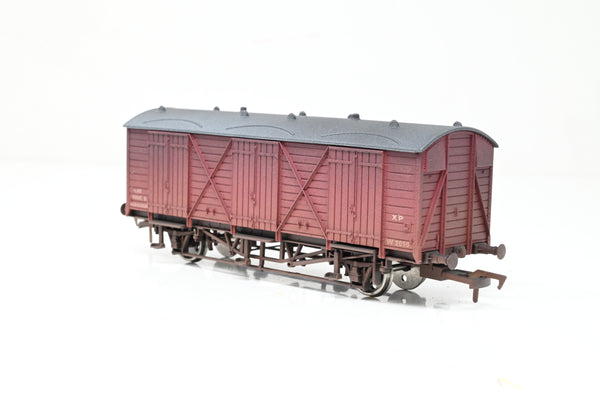 Dapol OO Gauge B745A BR Maroon Fruit D Van Weathered No.W2010 - Boxed
