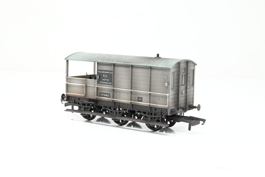 Oxford Rail OO Gauge OR76TOA004W BR 6 Wheel Plated Toad 'Wolverhampton' No.56962 - Boxed