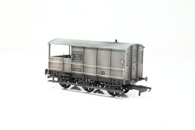 Oxford Rail OO Gauge OR76TOA004W BR 6 Wheel Plated Toad 'Wolverhampton' No.56962 - Boxed