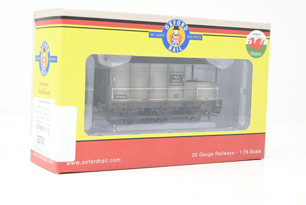Oxford Rail OO Gauge OR76TOA004W BR 6 Wheel Plated Toad 'Wolverhampton' No.56962 - Boxed