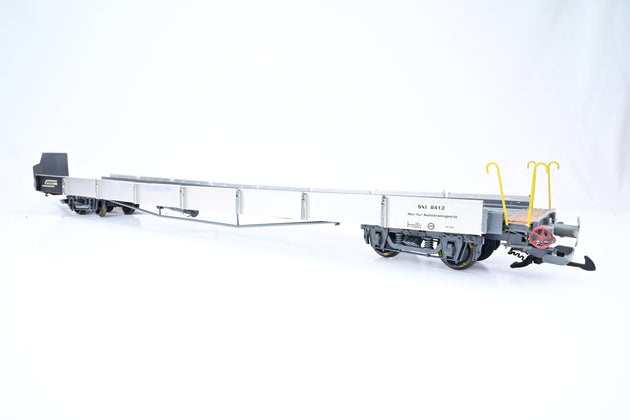 Scratch Built G Gauge RhB Car Flat - Unboxed