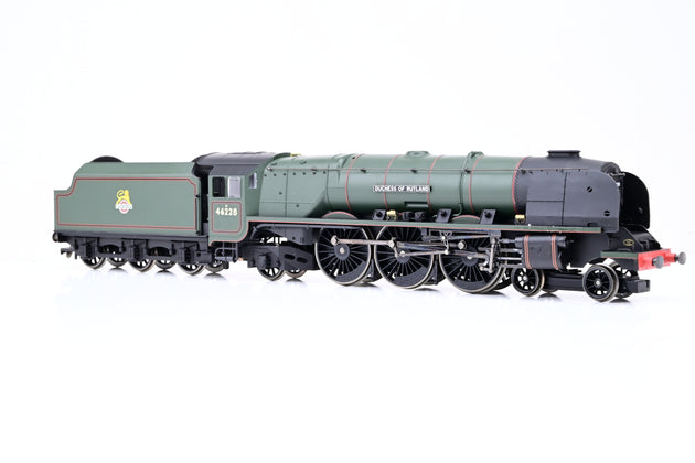 Hornby OO Gauge R2231 BR Green Early Emblem 4-6-2 Duchess Class No.46228 'Duchess of Rutland' - Boxed