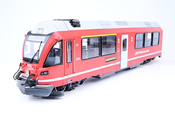LGB G Gauge 22225 RhB Class ABe 8/12 "Allegra" Powered Rail Car Train Set - DCC Sound, Boxed