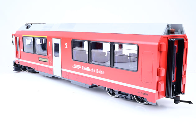 LGB G Gauge 22225 RhB Class ABe 8/12 "Allegra" Powered Rail Car Train Set - DCC Sound, Boxed