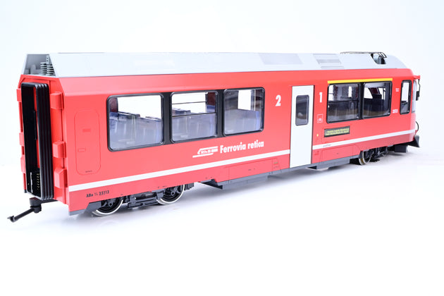LGB G Gauge 22225 RhB Class ABe 8/12 "Allegra" Powered Rail Car Train Set - DCC Sound, Boxed