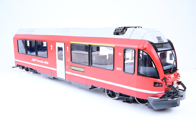 LGB G Gauge 22225 RhB Class ABe 8/12 "Allegra" Powered Rail Car Train Set - DCC Sound, Boxed