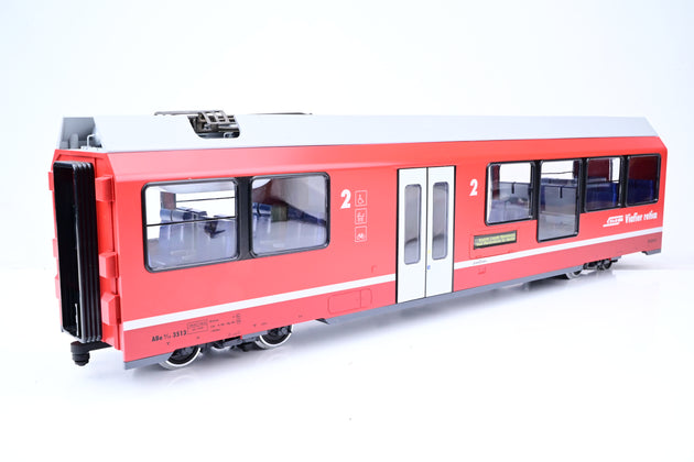 LGB G Gauge 22225 RhB Class ABe 8/12 "Allegra" Powered Rail Car Train Set - DCC Sound, Boxed