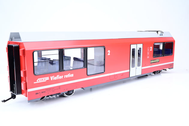LGB G Gauge 22225 RhB Class ABe 8/12 "Allegra" Powered Rail Car Train Set - DCC Sound, Boxed