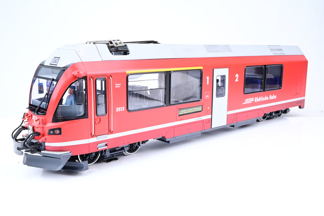 LGB G Gauge 22225 RhB Class ABe 8/12 "Allegra" Powered Rail Car Train Set - DCC Sound, Boxed