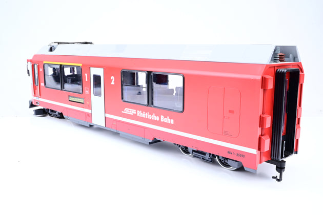 LGB G Gauge 22225 RhB Class ABe 8/12 "Allegra" Powered Rail Car Train Set - DCC Sound, Boxed