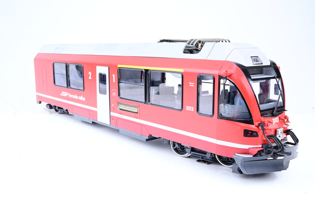 LGB G Gauge 22225 RhB Class ABe 8/12 "Allegra" Powered Rail Car Train Set - DCC Sound, Boxed