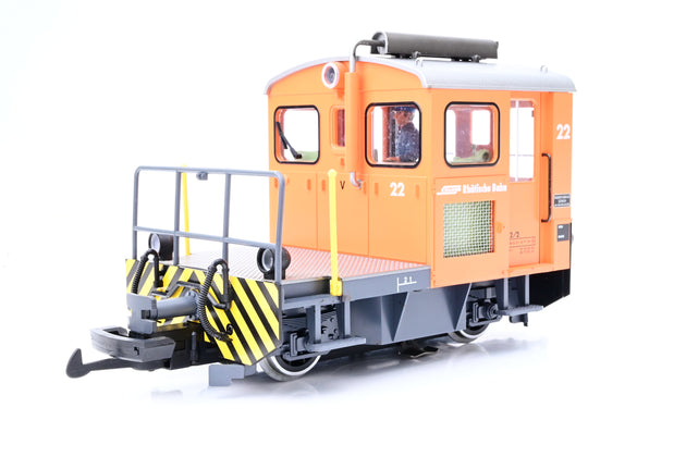 LGB G Gauge 21411 RhB Switching Tractor - MFX Sound, Boxed