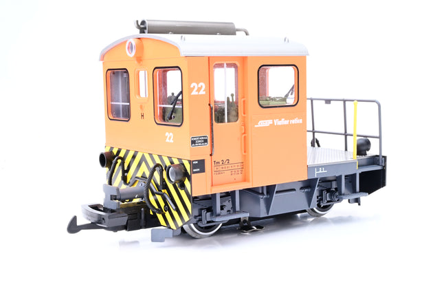 LGB G Gauge 21411 RhB Switching Tractor - MFX Sound, Boxed