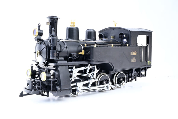 LGB G Gauge 21470 SBB Brünig HG 3/3 Rack Steam Loco No.1068 - DCC Sound, Boxed