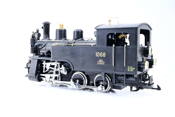 LGB G Gauge 21470 SBB Brünig HG 3/3 Rack Steam Loco No.1068 - DCC Sound, Boxed