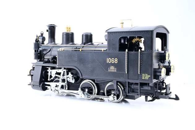 LGB G Gauge 21470 SBB Brünig HG 3/3 Rack Steam Loco No.1068 - DCC Sound, Boxed
