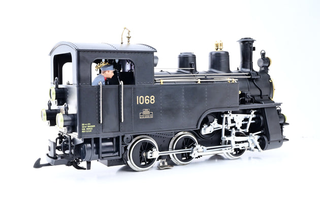 LGB G Gauge 21470 SBB Brünig HG 3/3 Rack Steam Loco No.1068 - DCC Sound, Boxed