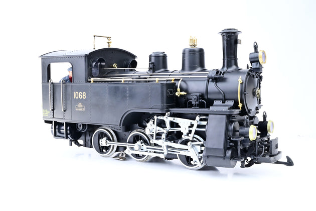 LGB G Gauge 21470 SBB Brünig HG 3/3 Rack Steam Loco No.1068 - DCC Sound, Boxed