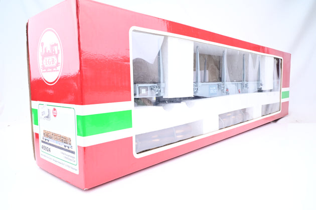 LGB G Gauge 45924 RhB Double Stake Car No.Sp-w 8286 - Boxed