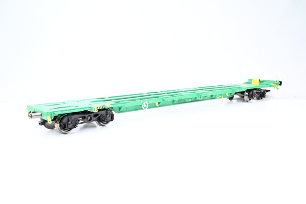 Aristocraft G Gauge ART-50801 Twin Intermodal Wagons w/ DHL Containers No.33704938535-0 - Boxed