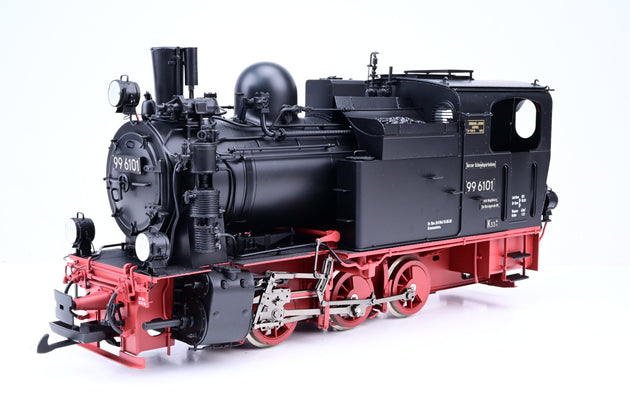 Kiss G Gauge 76111 HSB Class 99 Steam Locomotive No.99 6101 - DCC Sound, Boxed