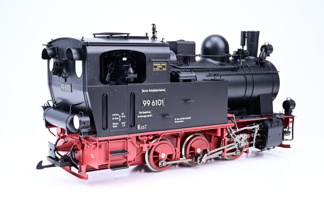Kiss G Gauge 76111 HSB Class 99 Steam Locomotive No.99 6101 - DCC Sound, Boxed