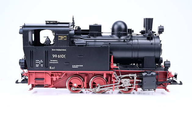 Kiss G Gauge 76111 HSB Class 99 Steam Locomotive No.99 6101 - DCC Sound, Boxed