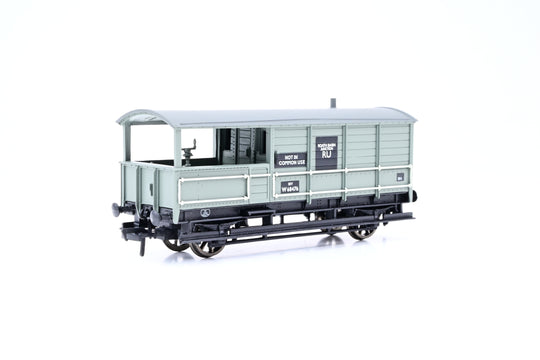 Bachmann OO Gauge 33-306B BR Grey 20T Toad Brake Van No.W68476 - Boxed