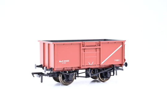Bachmann OO Gauge 37-355B BR Bauxite 13T Steel Sand Tippler Wagon No.MoT33322 - Boxed