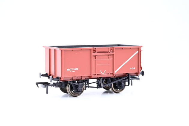 Bachmann OO Gauge 37-355B BR Bauxite 13T Steel Sand Tippler Wagon No.MoT33322 - Boxed