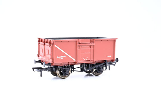 Bachmann OO Gauge 37-355B BR Bauxite 13T Steel Sand Tippler Wagon No.MoT33322 - Boxed