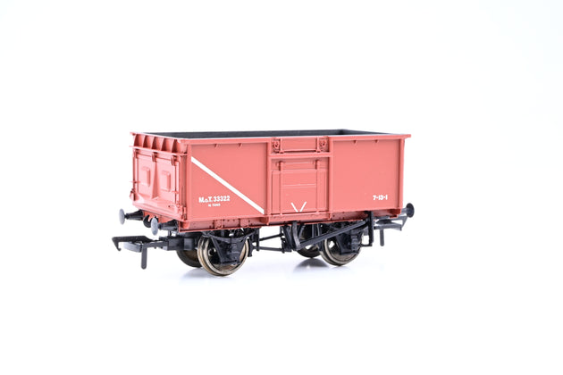 Bachmann OO Gauge 37-355B BR Bauxite 13T Steel Sand Tippler Wagon No.MoT33322 - Boxed