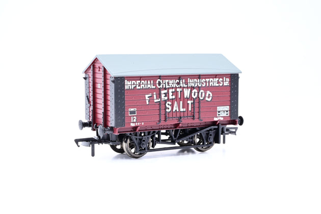 Bachmann OO Gauge 33-179A 'ICI/Fleetwood Salt' 10T Salt Wagon No.12 - Boxed
