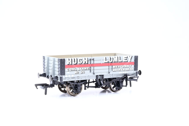 Bachmann OO Gauge 37-050 'Hugh Lumley' 5-Plank Open Wagon No.21 - Boxed