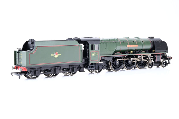 Hornby OO Gauge R2312 BR Green Late Crest 4-6-2 Princess Coronation Class No.46239 'City of Chester' - Boxed